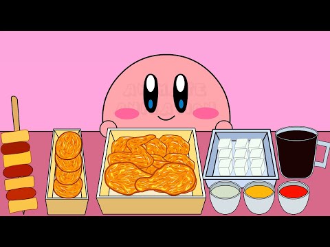 Kirby Animation - Chicken Mukbang Complete Edition