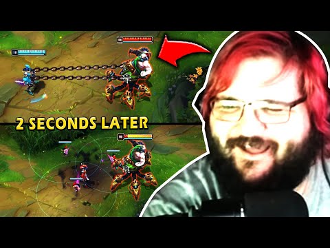 PINK WARD MAKES URGOT PLAYERS HATE THEIR LIFE! (FEED HIM THE CLONE)