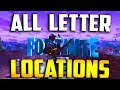 ALL LOCATIONS "Search FORTNITE Letters" (Season 4 week 1 challenge) All Fortnite Letter Locations ALL LOCATIONS "Search FORTNITE Letters" (Season 4 week 1 challenge) All Fortnite Letter Locations