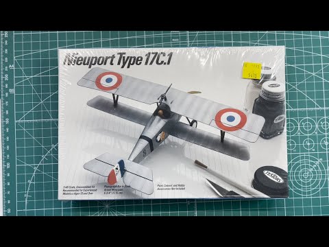 Testor Nieuport Type 17C-1 1/48 Scale Model Aircraft