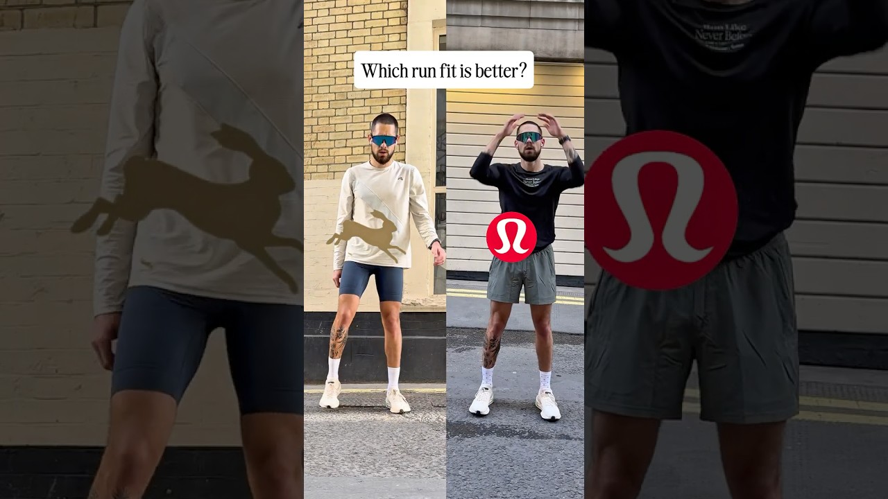 Which men’s running gear is better: @lululemon or @tracksmithrunning
