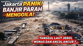 Download lagu DETIK-DETIK JAKARTA LUMPUH! TANGGUL LAUT JAKUT JEBOL, BANJIR ANCOL & MONAS TAK TERBENDUNG mp3