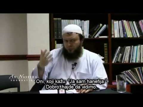 Govor naseg imama Ebu Hanife o Allahovom uzdizanju iznad Arsa