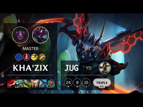 Kha'Zix Jungle vs Nidalee - EUW Master Patch 11.11