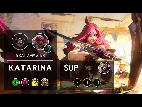 Katarina Support vs Lulu - BR Grandmaster Patch 9.15
