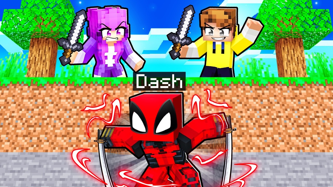 Hunters vs DEADPOOL in Minecraft!