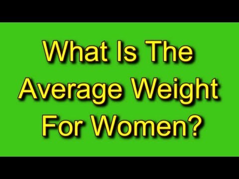 What Is The Average Weight For Women?
