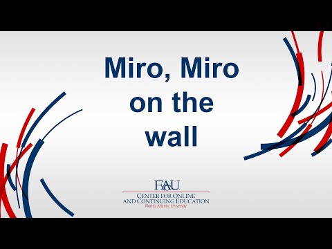 Miro, Miro on the wall