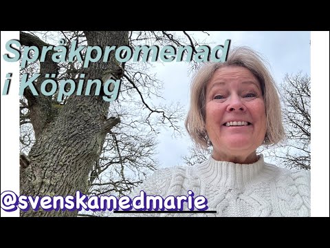 , title : 'Språkpromenad i Köping LIVE  - @svenskamedmarie'