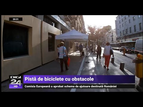 Pistă de biciclete cu obstacole. Desființată pentru că era periculoasă, acum a primit aviz