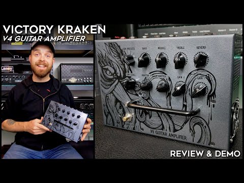 The ULTIMATE Portable High Gain Hybrid Amp?? Victory Kraken V4 Amp!