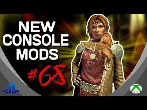 Skyrim Special Edition: ▶️5 BRAND NEW CONSOLE MODS◀️ #68 (PS4/XB1/PC)