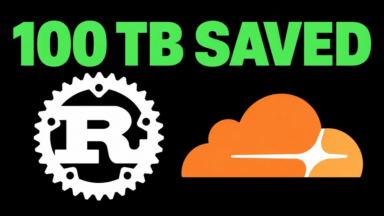 Cloudflare saved 100 terabytes with just 5 Rust optimizations