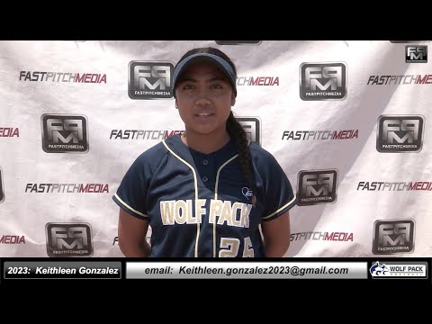 2023 Keithleen "KG" Gonzalez 4.0 GPA Athletic SS & Outfielder Softball Skills Video - Lady Wolfpack