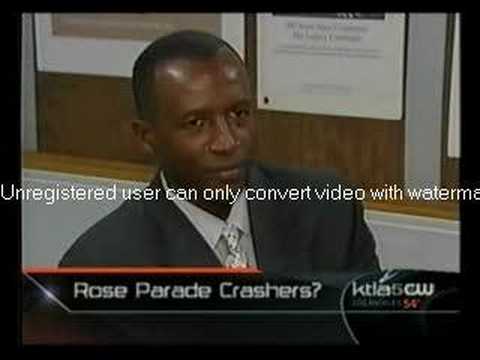 Cindy Sheehan & White Rose Coalition: Jan 1,2008 Rose Parade