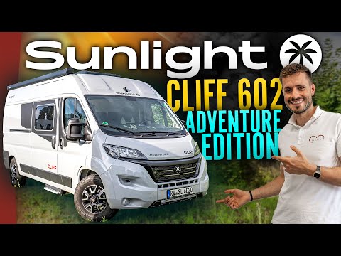 Affordable 6-meter campervan with single beds...?! 🔥 | Sunlight Cliff 602 Adventure Edition