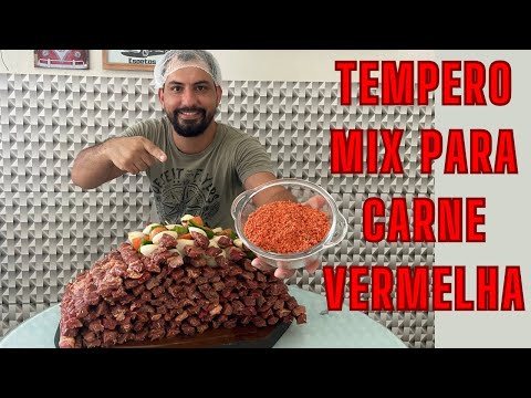 TEMPERO MIX PARA CARNES VERMELHAS (ESPETINHO)