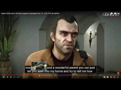 Grand Theft Auto 5 4K Ultra Graphics Gameplay Part 19   GTA 5 PC 4K 60FPS   YouTube   Google Chrome