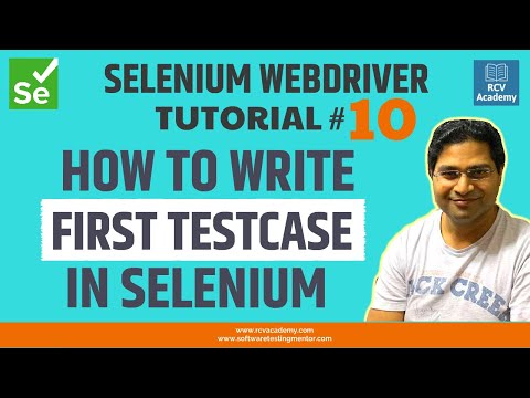 Selenium WebDriver Tutorial 1 Introduction to Selenium