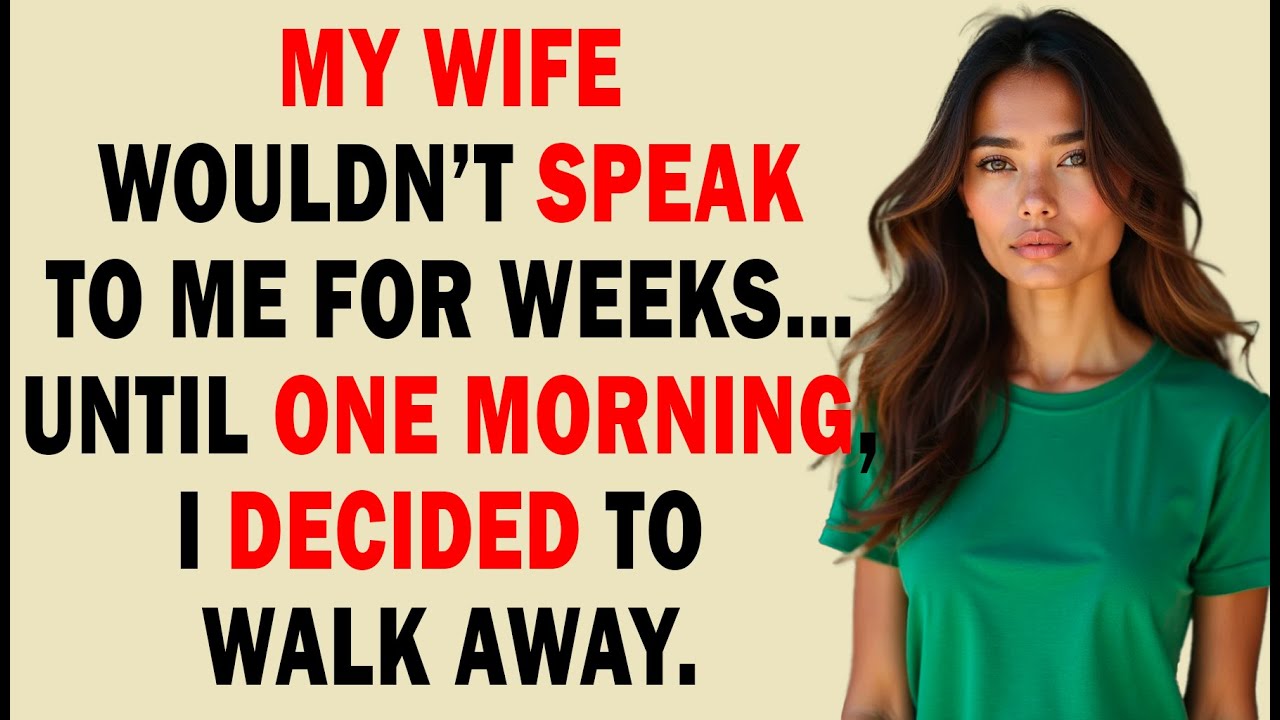 She Stayed Silent for Weeks… Then One Morning, the Truth Was Unavoidable