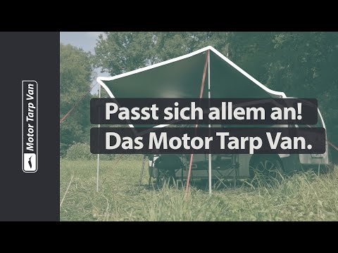 qeedo Motor Tarp Car/Van (2020) - Das Sonnensegel für 🚐 Bus, Van, Auto, Wohnmobil oder Zelt - Teaser