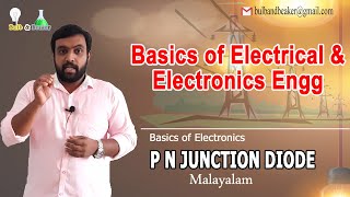 PN Junction Diode | Basics of Electrial & Electronics Engineering - Part 22 | Malayalam