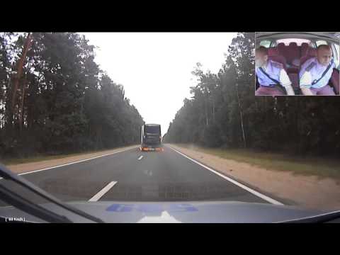 Insana perseguição policial a caminhão na Rússia