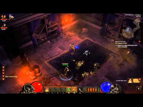 Let's Play Diablo 3 - Part 1: Hardcore!  For Extra Life!