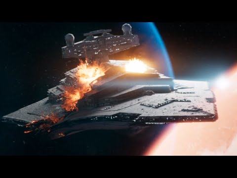 Boba Fett Uses Seismic Charge on Star Destroyer (Star Wars Fan Animation)