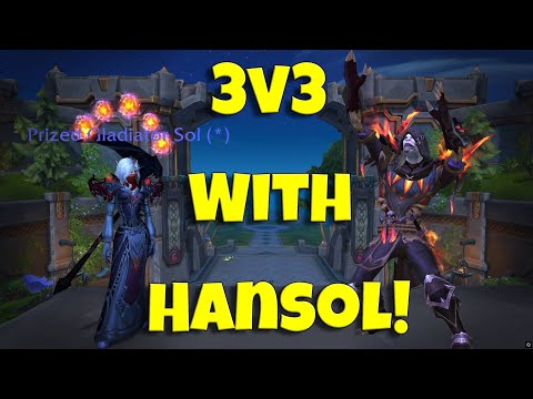 3v3 with Hansol! TWW S3 Arenas | Destruction and Arcane Arenas with @hansolzy