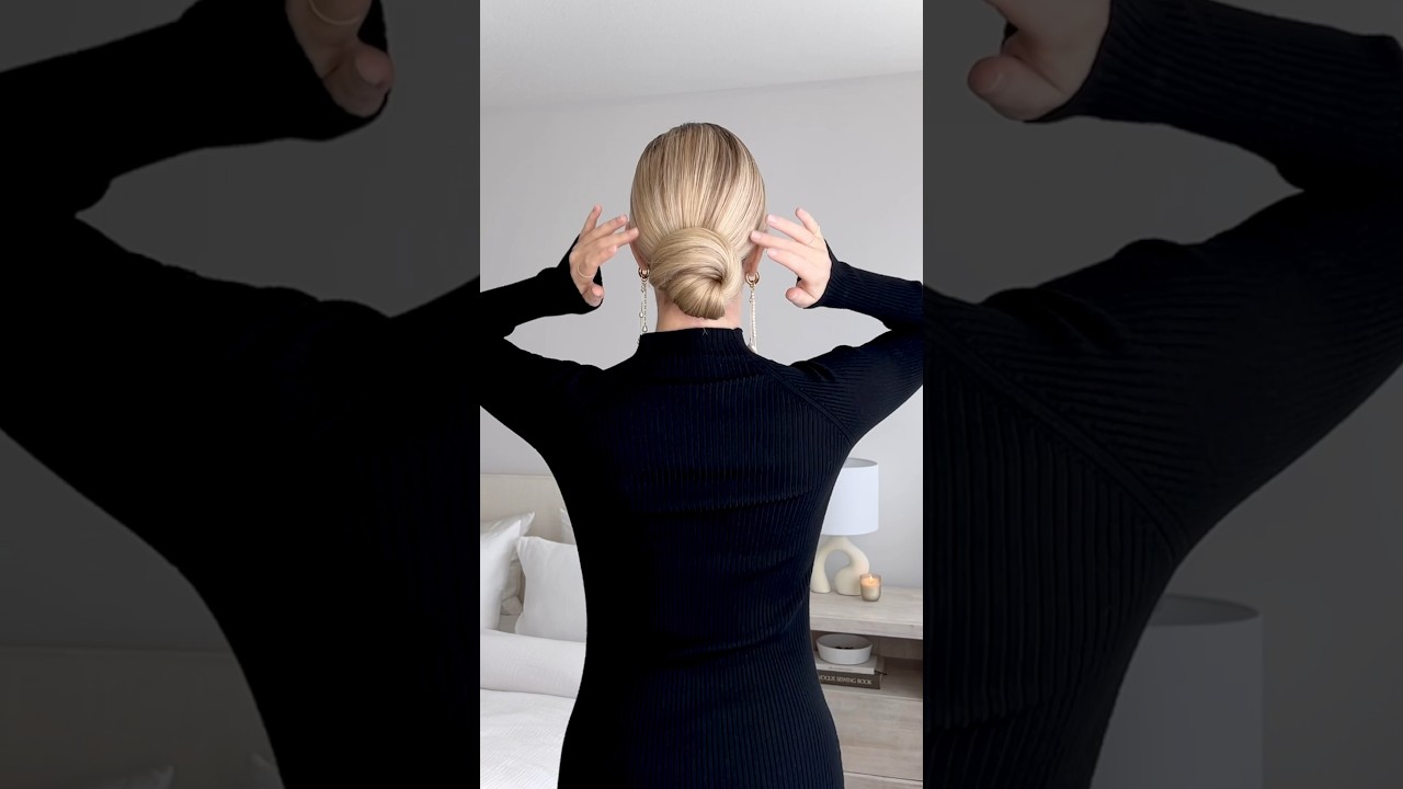 The Easiest Low Bun Tutorial!✨