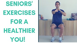 The Best Arms, Shoulders & Legs Exercises For Seniors! | Seniors' Chair Exercises | More Life Health