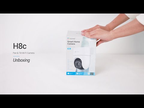 EZVIZ H8c Unboxing - Outdoor pan & tilt Wi-Fi Camera