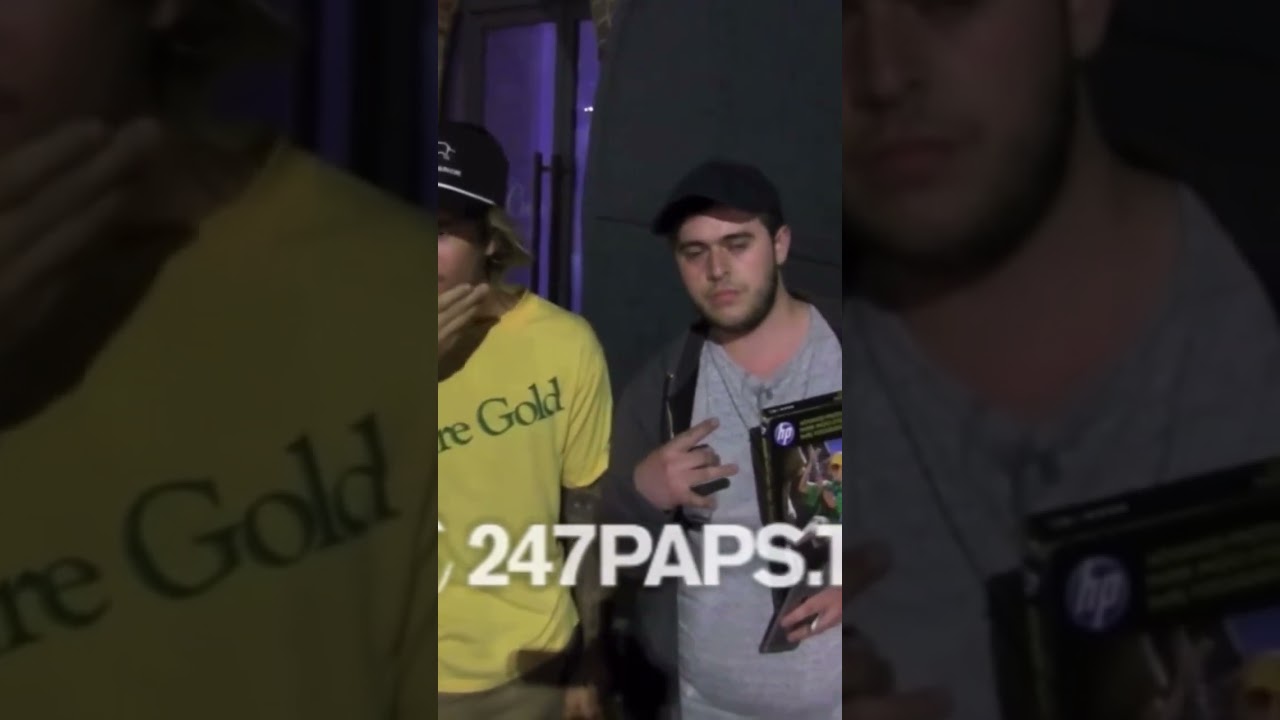 Justin Bieber on a late night dinner date with #haileybieber in nyc #justinbieber #tbt #jb