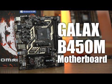 Galax b450m amd motherboard