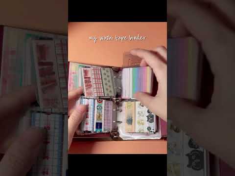 DIY Washi Tape Binder with Travelers Notebook-img