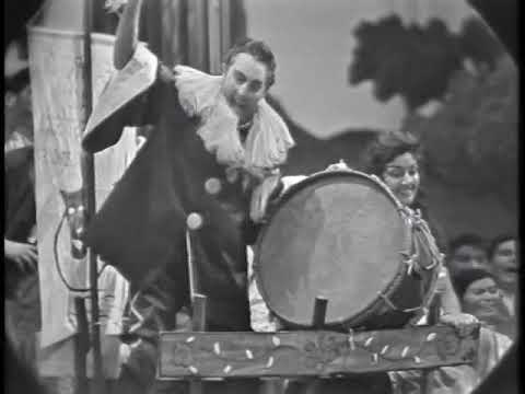 "I pagliacci" by Ruggiero Leoncavallo in Tokyo, Japan. 1961