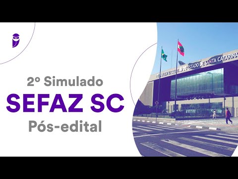 2º Simulado SEFAZ SC – Pós-Edital