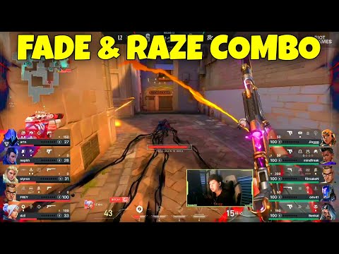Fade and Raze Combo in VCT | Fade and Brimstone Combo | Valorant Tips and Tricks | Valorant