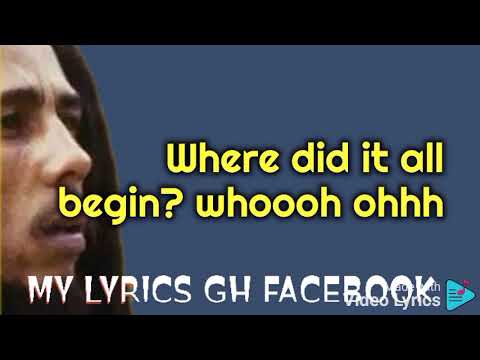 Real Situation By Bob Nesta Marley lyrical video