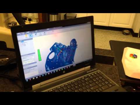 Quick Demonstration of Creaform HandySCAN