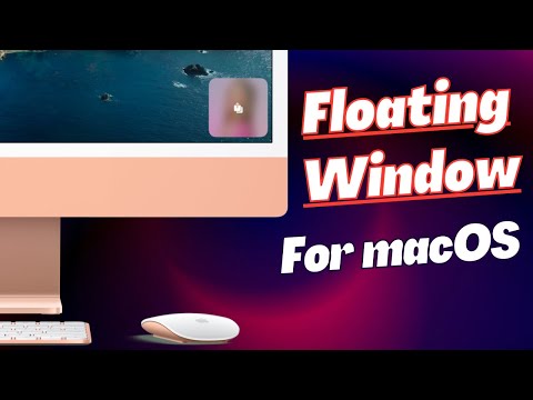Floating Window Panel for macOS SwiftUI - Xcode 14 - SwiftUI Tutorials