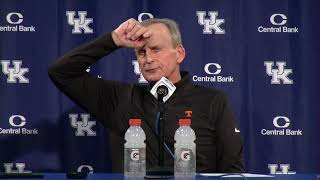 Rick Barnes discusses 75-64 loss to Kentucky