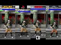 Mortal Kombat 3 Kabal Comparison Arcade VS PS1 VS SNES VS Megadrive Console VS Console