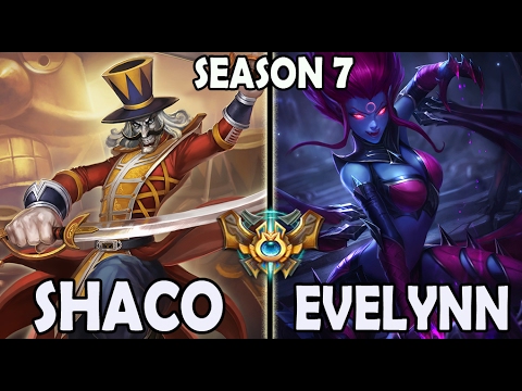 Best Shaco Korea vs Evelynn Jungle Ranked Challenger - Rank #27