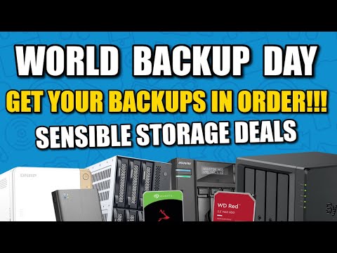 World Backup Day - Get Your Data in Order!