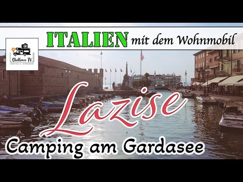 Italien - Camping am Gardasee - Lazise - Campingplatz Piani di Clodia - Urlaub mit dem Wohnmobil