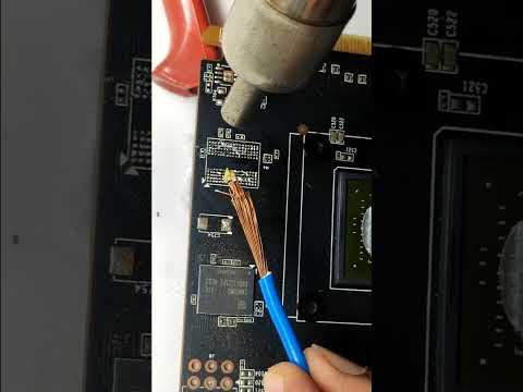 Desoldering SMD IC OF MSI Geforce 750 Ti