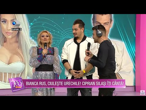 Teo Show(24.02.2021) - Provocare urecheata! Ciprian Silasi, ciuleste urechile! Bianca Rus iti canta!
