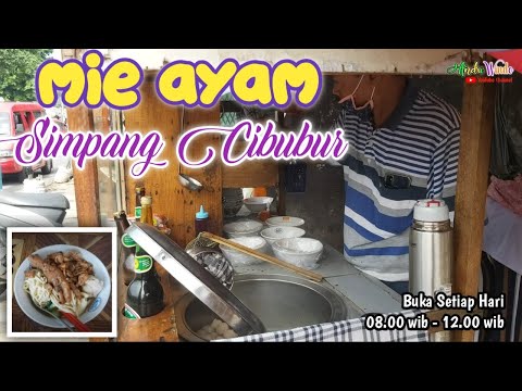 MIE AYAM SIMPANG CIBUBUR || Street Food Favorit || #6